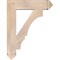Ekena Millwork Balboa Arts & Crafts Smooth Bracket, Douglas Fir, 5 1/2"W x 28"D x 36"H BKT06X28X36BOA03SDF - alternate 3